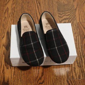 Manuela De Juan Wool Checked Shoes, Almost New, Size 28